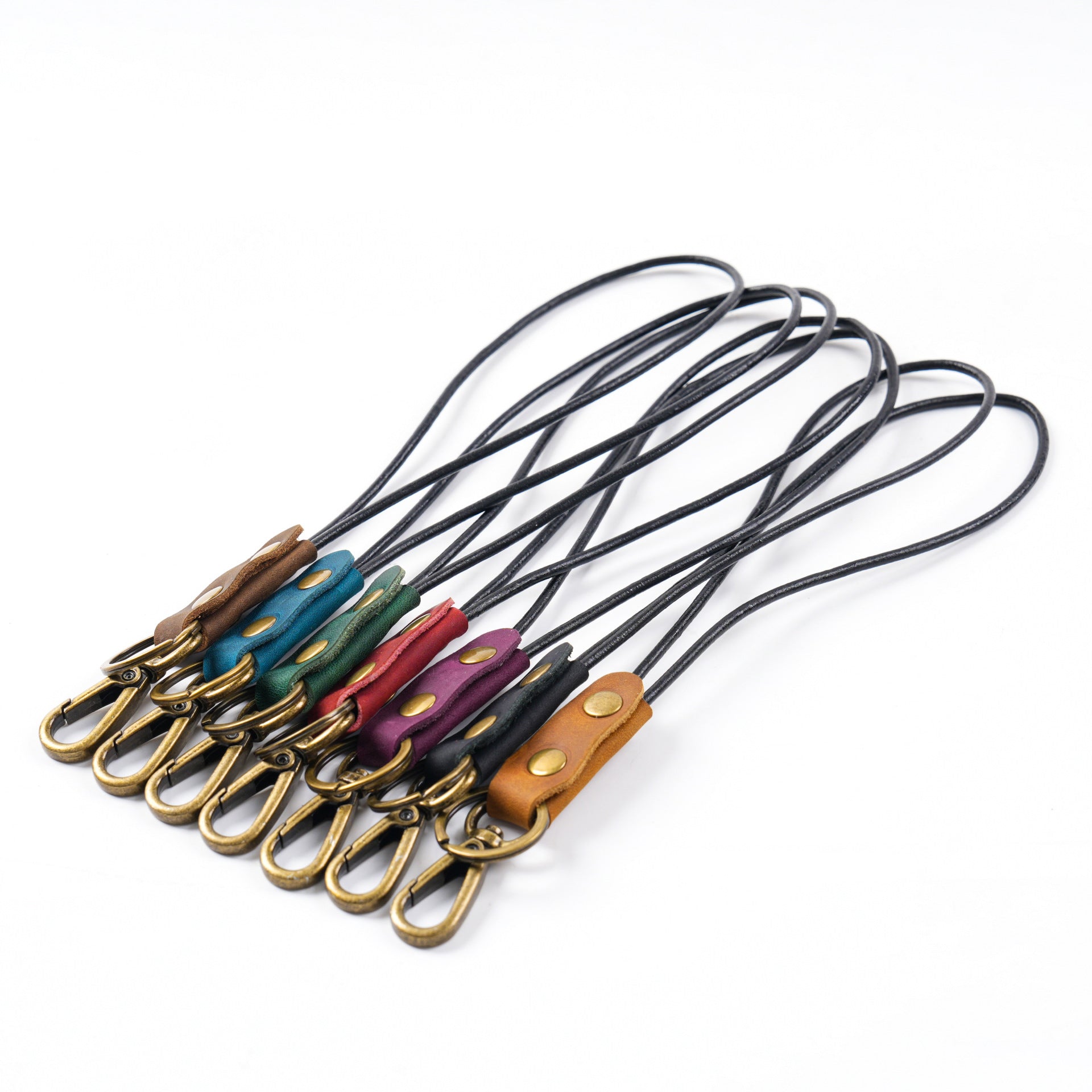 Wholesale Personalized Creative Gifts Retro Cowhide Crafts Key Rope